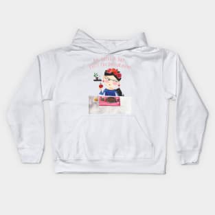 Frida Kahlo, healthy girl Kids Hoodie